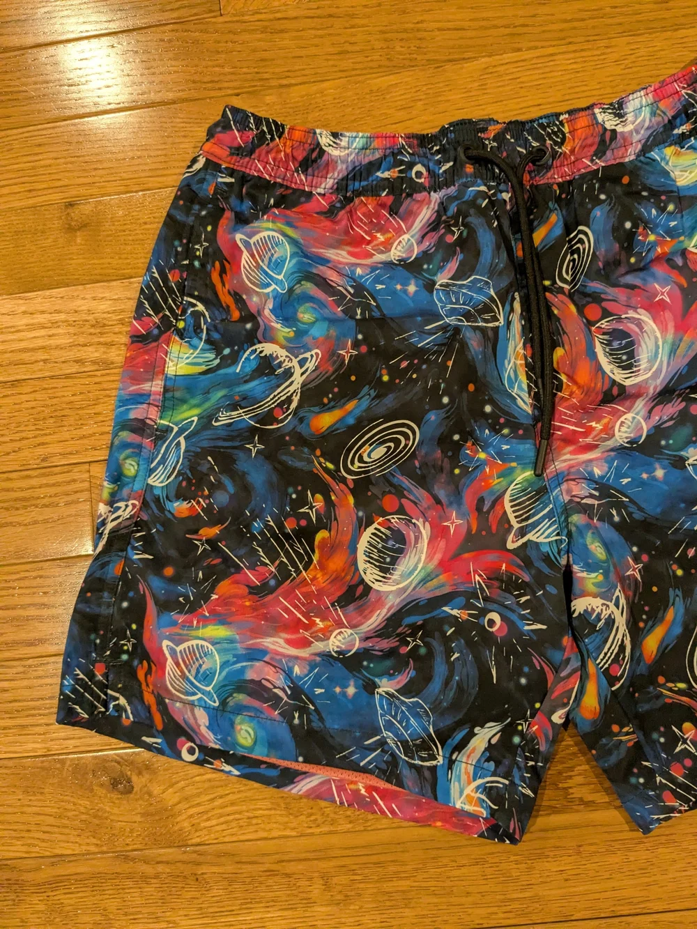 chubbies galaxy print